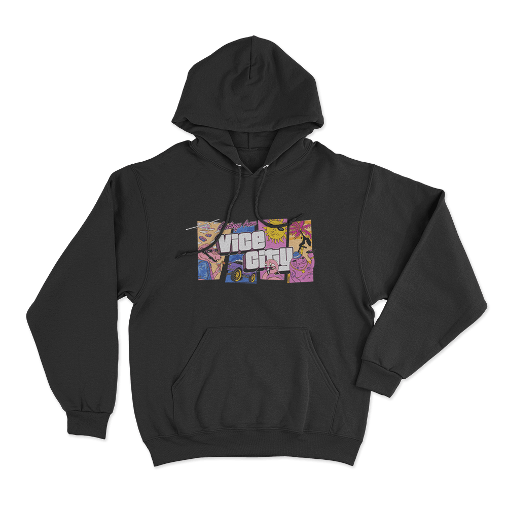GTA VI Goodtime State Unisex Hoodie Black GTA VI Goodtime State Unisex Hoodie Black