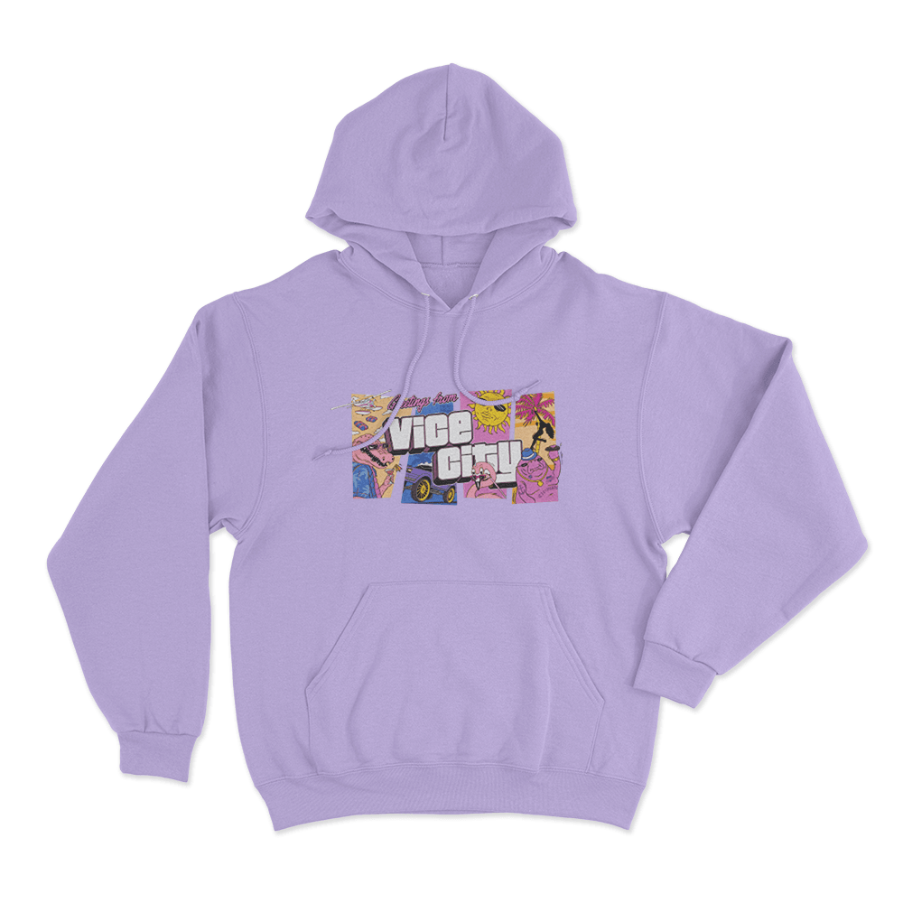 GTA VI Goodtime State Unisex Hoodie Purple GTA VI Goodtime State Unisex Hoodie Purple