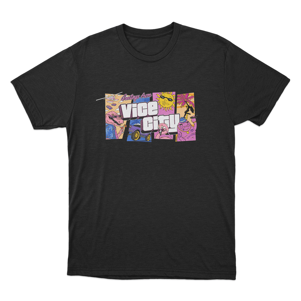 GTA VI Goodtime State Unisex T Shirt Black GTA VI Goodtime State Unisex T Shirt Black