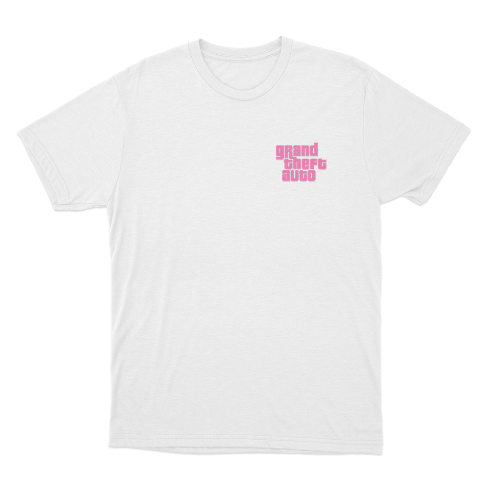 Grand Theft Auto Unisex T Shirt White Grand Theft Auto Unisex T Shirt White