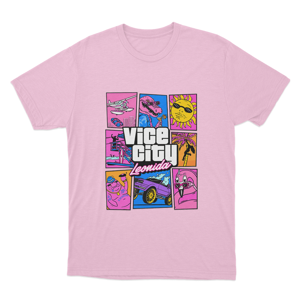 Grand Theft Auto VI Goodtime State Unisex T Shirt Pink Grand Theft Auto VI Goodtime State Unisex T Shirt Pink