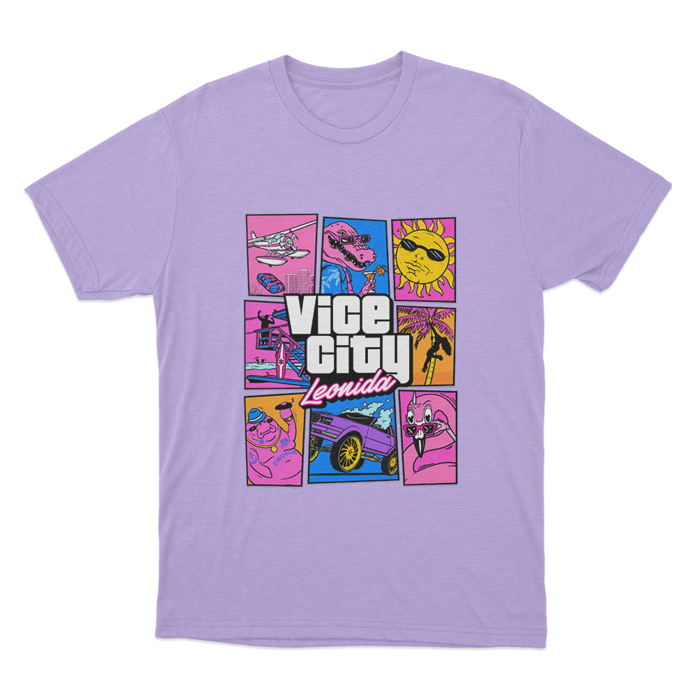 Grand Theft Auto VI Goodtime State Unisex T Shirt Purple Grand Theft Auto VI Goodtime State Unisex T Shirt Purple
