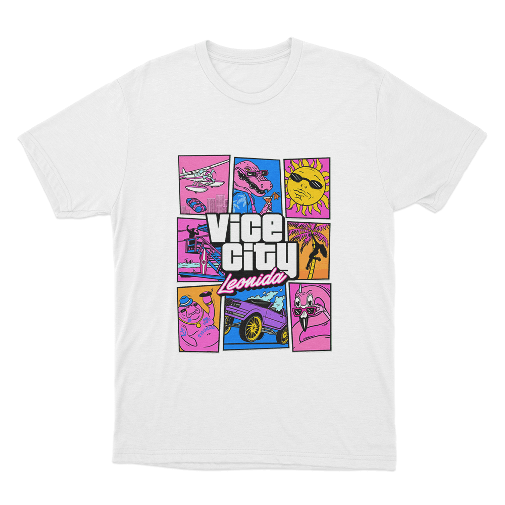 Grand Theft Auto VI Goodtime State Unisex T Shirt White Grand Theft Auto VI Goodtime State Unisex T Shirt White