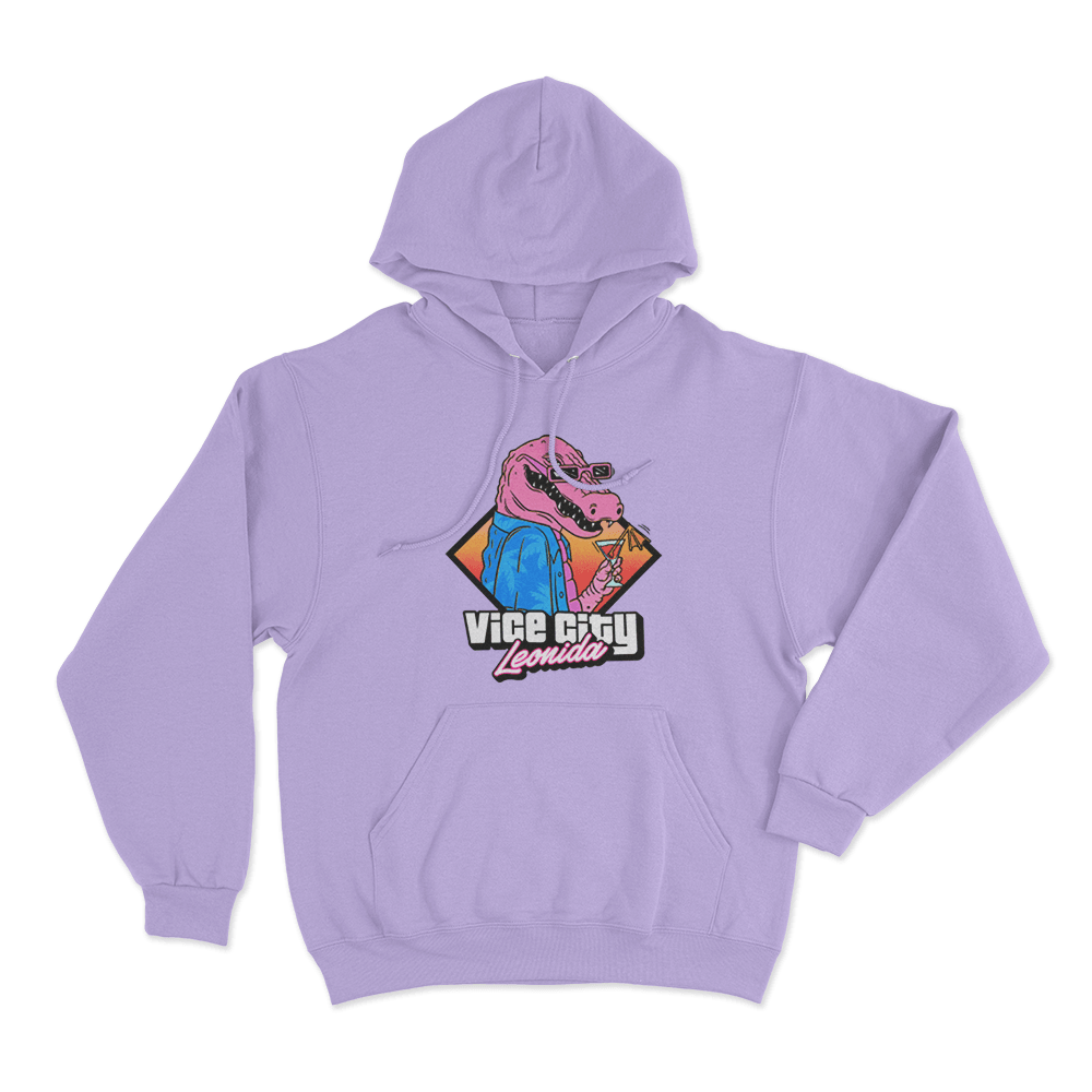 Grand Theft Auto VI Macca the Gator Unisex Hoodie Purple Grand Theft Auto VI Macca the Gator Unisex Hoodie Purple